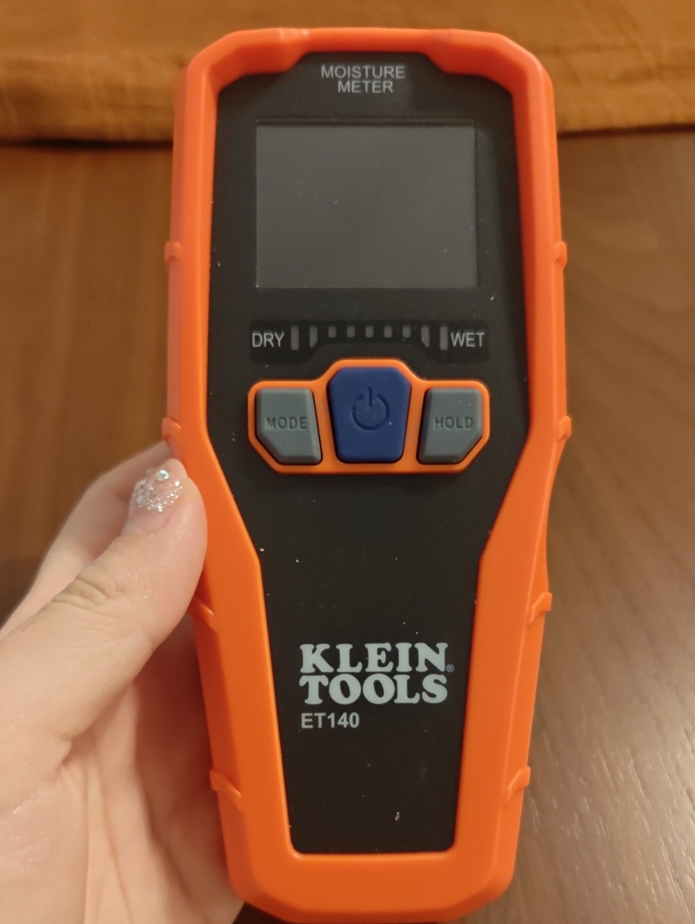 Klein Tools ET140 Orange Digital Moisture Meter